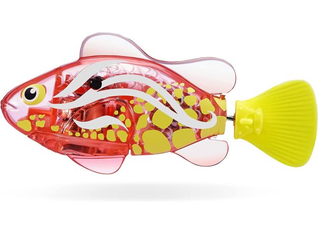 ماهی کوچولوی قرمز با باله زرد رباتیک روبو فیش Robo Fish, image 2