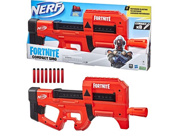 تفنگ نرف Nerf مدل Fortnite Compact SMG, image 