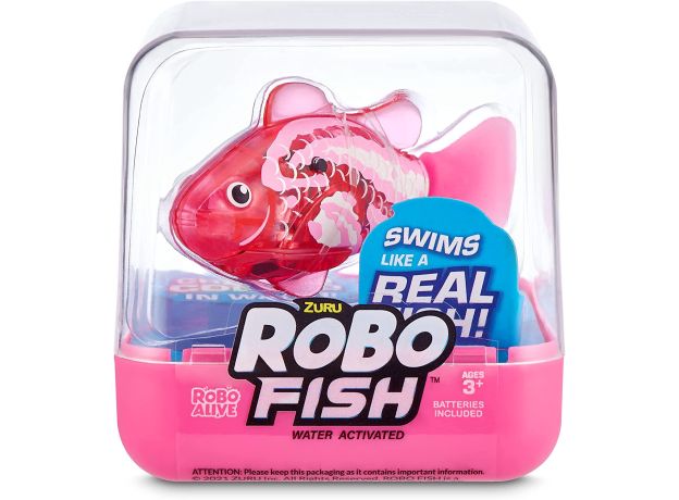 ماهی کوچولوی صورتی رباتیک روبو فیش Robo Fish, image 