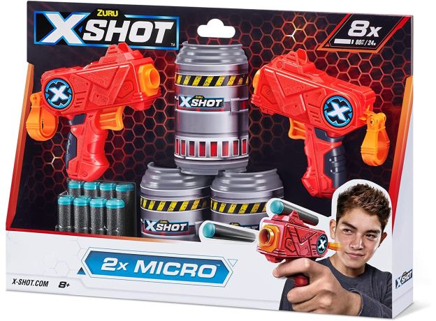 تفنگ دوقلو ایکس شات X-Shot مدل Micro, image 