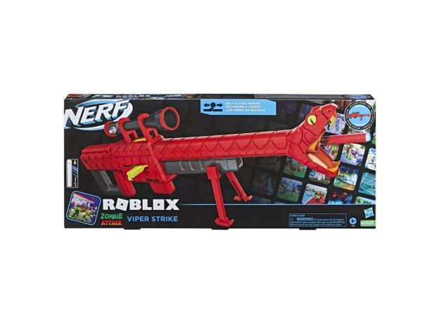 تفنگ نرف Nerf مدل Roblox Zombie Attack Viper Strike, image 6
