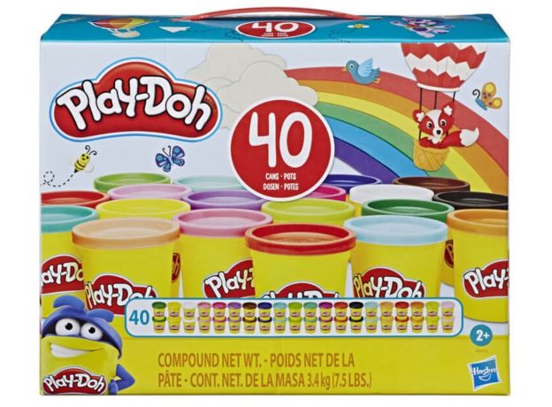 پک 40 تایی خمیربازی Play Doh, image 