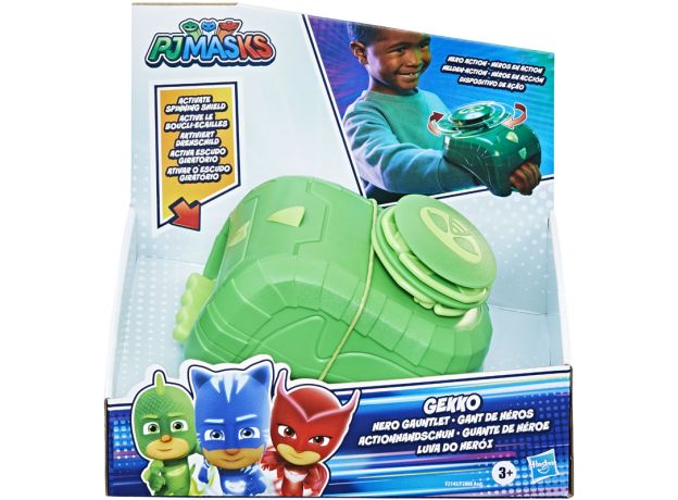 دستکش قدرت گکو گروه شب نقاب PJ Masks, تنوع: F2088-Gekko, image 