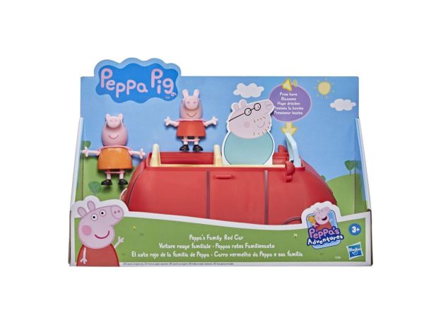 ماشین قرمز خانواده Peppa Pig, تنوع: F2184-Red Car, image 6