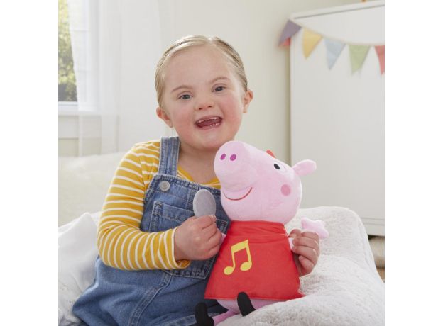 عروسک پولیشی موزیکال Peppa Pig مدل قرمز, تنوع: F2187-Peppa, image 2