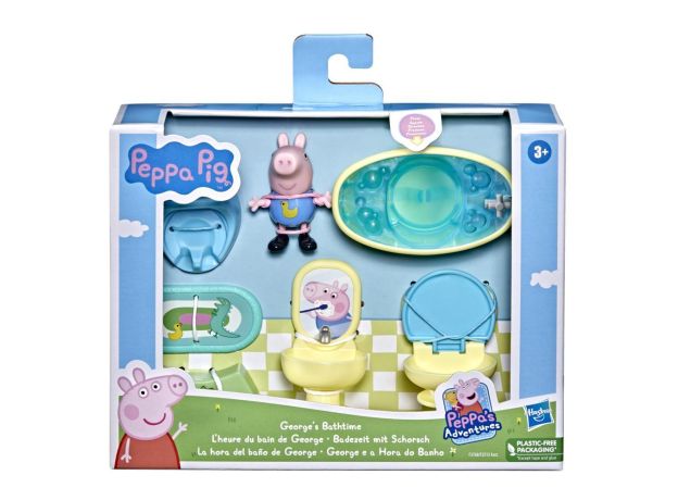 ست بازی Peppa Pig مدل آب تنی با جورج, تنوع: F2513-Bathtime, image 2