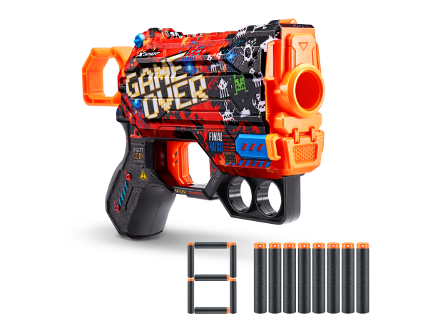 تفنگ ایکس شات X-Shot سری Skins مدل Menace Game Over, تنوع: 36515-Game Over, image 4