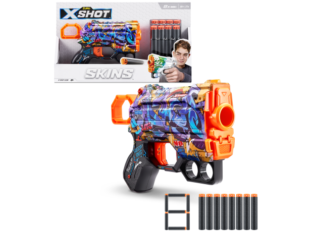 تفنگ ایکس شات X-Shot سری Skins مدل Menace Spray Tag, تنوع: 36515-Spray Tag, image 