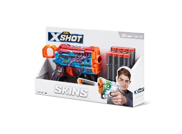 تفنگ ایکس شات X-Shot سری Skins مدل Menace Apocalypse, تنوع: 36515-Apocalypse, image 8