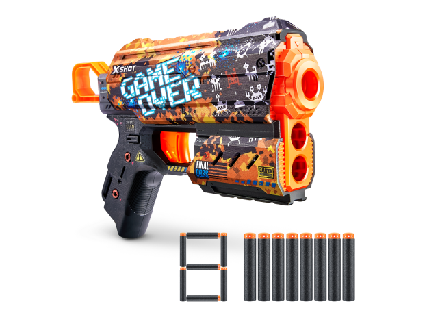 تفنگ ایکس شات X-Shot سری Skins مدل Flux Game over, تنوع: 36516-Game over, image 5