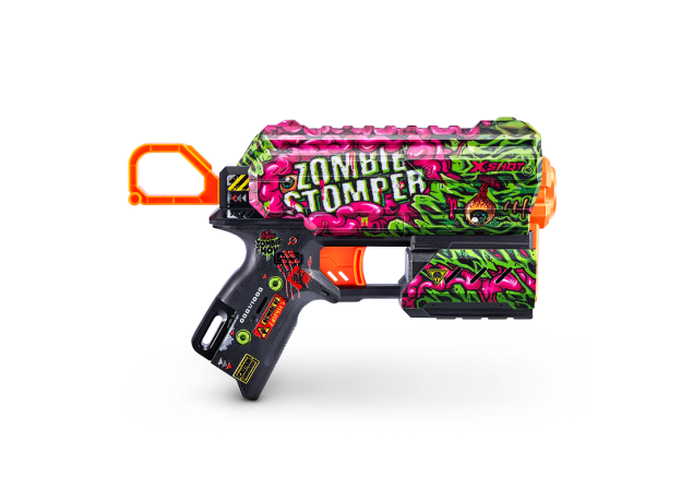 تفنگ ایکس شات X-Shot سری Skins مدل Flux Zombie Stomper, تنوع: 36516-Zombie Stomper, image 5