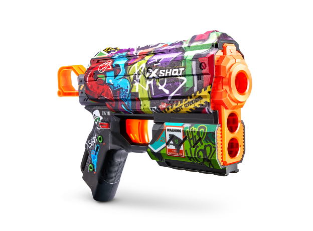 تفنگ ایکس شات X-Shot سری Skins مدل Flux Graffiti, تنوع: 36516-Graffiti, image 4