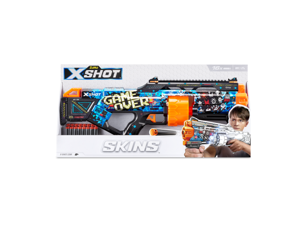 تفنگ ایکس شات X-Shot سری Skins مدل Last Stand Game Over, image 2
