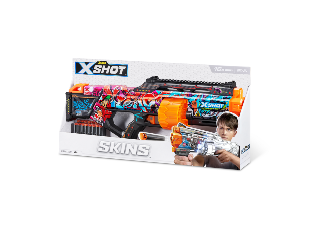 تفنگ ایکس شات X-Shot سری Skins مدل Last Stand Graffiti, image 7