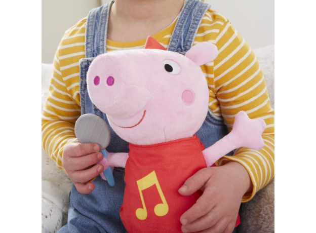 عروسک پولیشی موزیکال Peppa Pig مدل قرمز, تنوع: F2187-Peppa, image 4
