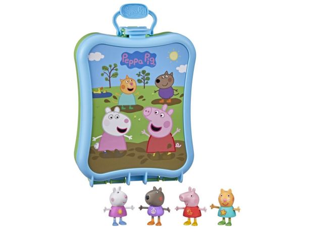 پک دوستان صمیمی Peppa Pig به همراه کیف نگهدارنده, تنوع: F2461-Blue, image 