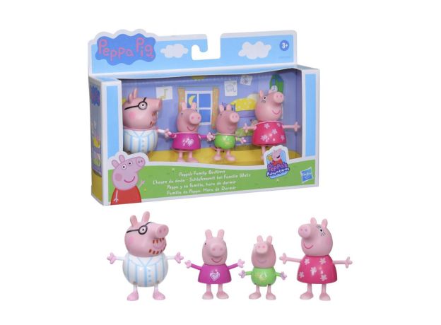 فیگورهای خانواده Peppa Pig با لباس خواب, image 