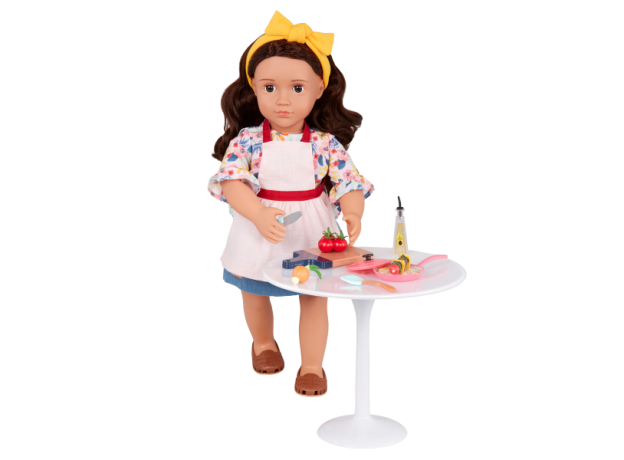 عروسک آشپز 46 سانتی OG مدل Rayna همراه با کتاب, image 4