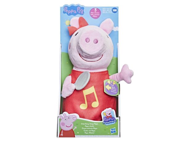 عروسک پولیشی موزیکال Peppa Pig مدل قرمز, تنوع: F2187-Peppa, image 6