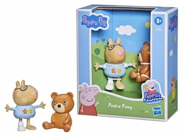 فیگور پدرو پونی به همراه تدی Peppa Pig, تنوع: F2179-Pedro Pony, image 