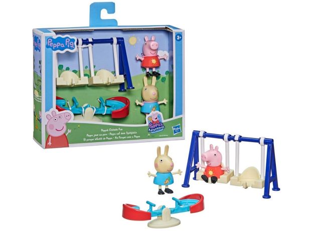 ست بازی Peppa Pig مدل پارک, تنوع: F2189-Outside Fun, image 