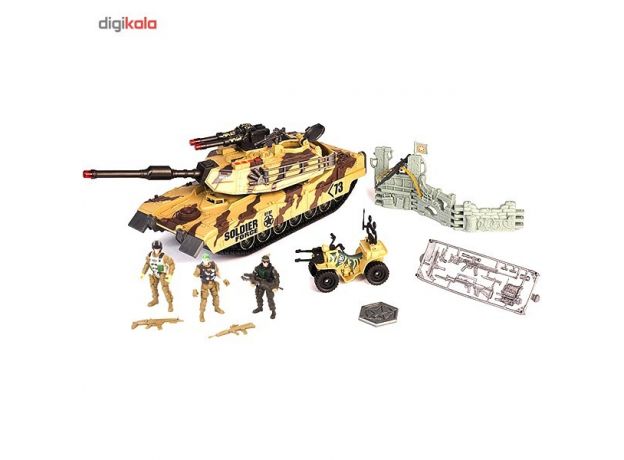 ست بازی جنگی مدل تانک و سرباز (Chap Mei), image 2