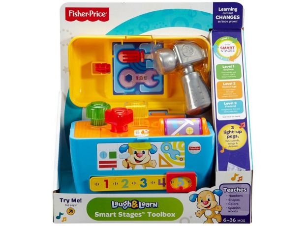 بازی آموزشی جعبه ابزار موزیکال (Fisher Price), image 