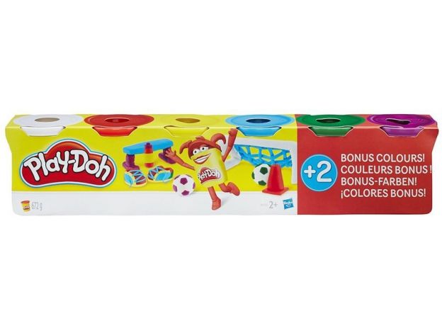 پک 6 تایی خمیربازی  (Play-Doh), image 
