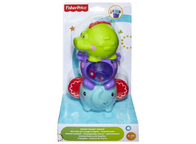 بازی آموزشی مدل STACKIN SOUNDS (Fisher Price), image 