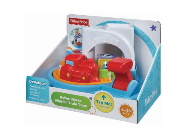 بازی آموزشی قطار چرخان (Fisher Price), image 