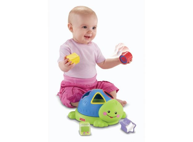 بازی آموزشی لاک پشت جاگذاری (Fisher-Price), image 3