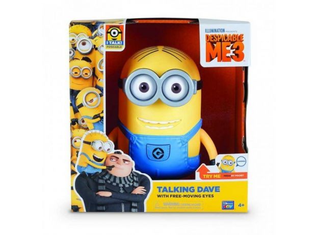 عروسک 20 سانتی مینیون دیو با چشمان متحرک (MINION), image 