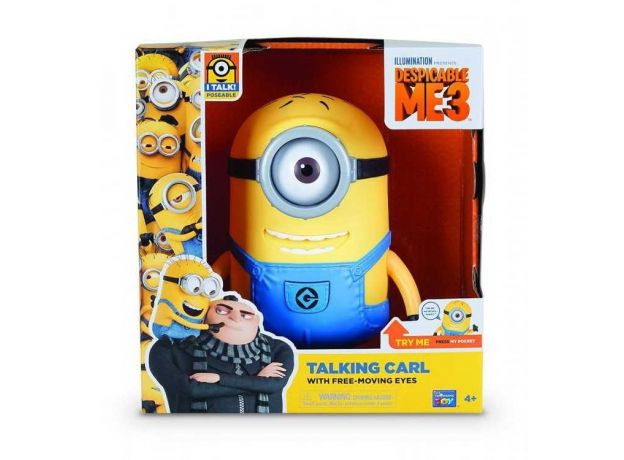 عروسک 20 سانتی مینیون کارل با چشمان متحرک (MINION), image 