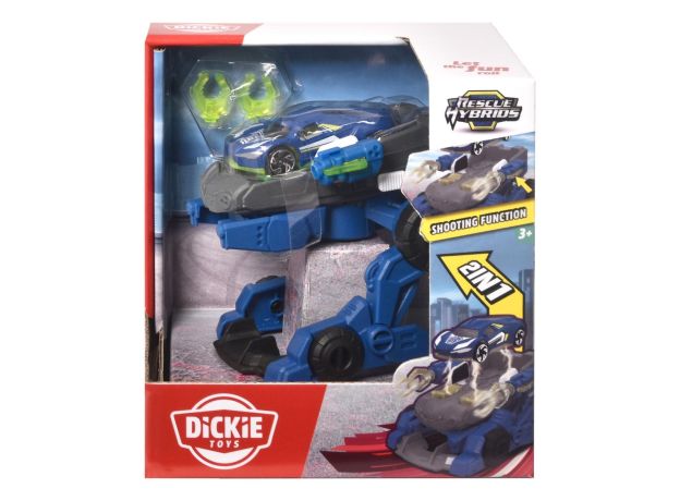 ماشین پلیس تروپر 12 سانتی 2 در 1 Dickie Toys, تنوع: 203792000-Police Trooper, image 7