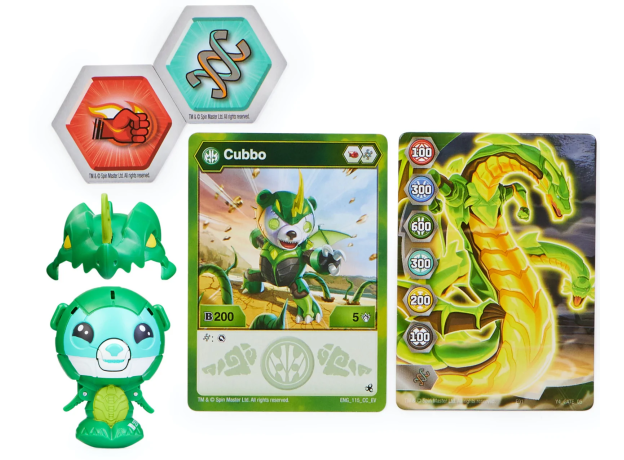 پک تکی باکوگان Bakugan سری Cubbo مدل پاندای سبز, تنوع: 6063384-Cubbo Green, image 2