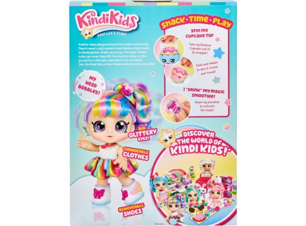 عروسک Kindi Kids مدل Rainbow Kate, image 9