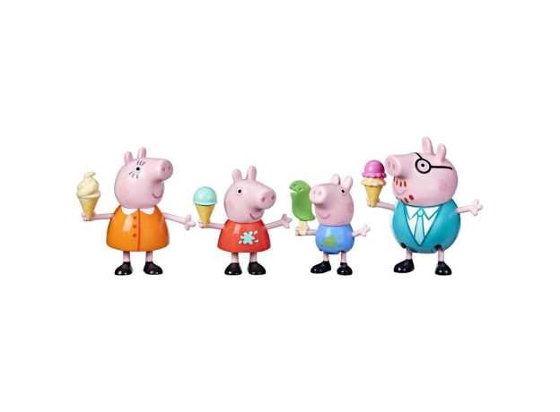 فیگورهای خانواده Peppa Pig با بستنی, image 2