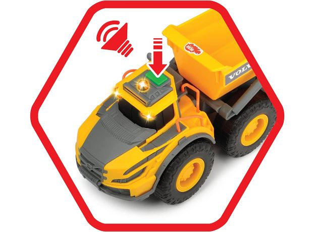 تریلی 23 سانتی ولوو Dickie Toys, تنوع: 203723004-Hauler, image 10