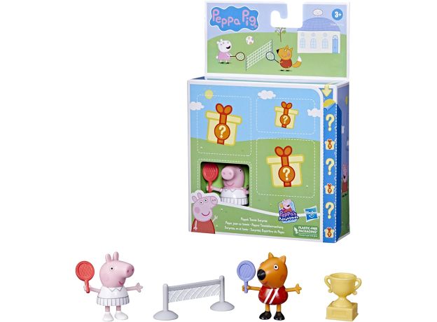 پک سورپرایزی Peppa Pig مدل تنیس, تنوع: F2517-Tennis, image 