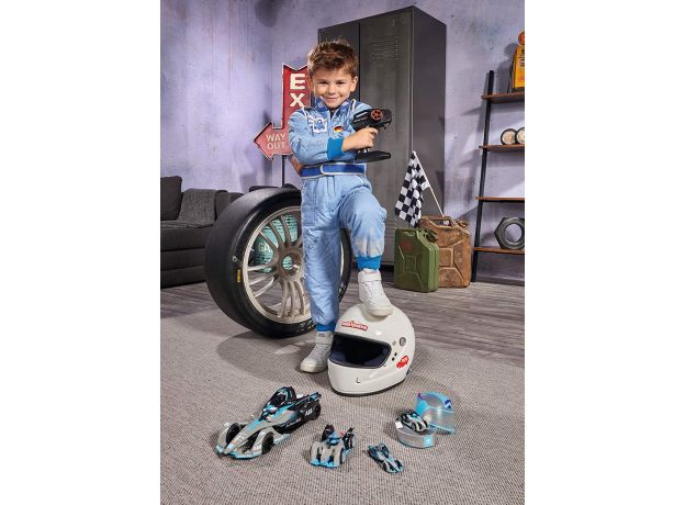 ماشین مسابقه ای فرمول E Dickie Toys مدل خاکستری, تنوع: 203162000-Formula E Black, image 5