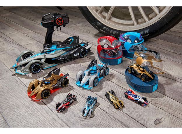 ماشین مسابقه ای فرمول E Dickie Toys مدل ‌بژ, تنوع: 203162000-Formula E Gray, image 4