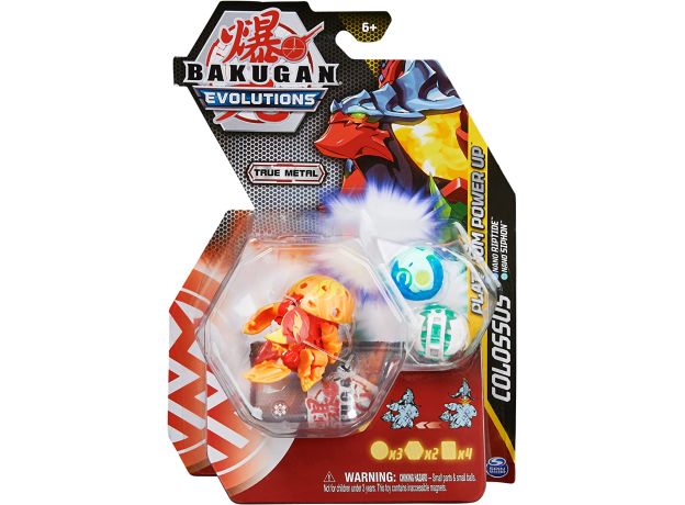 پک 3 تایی باکوگان Bakugan سری Evolutions مدل Colossus, تنوع: 6063394-Colossus, image 