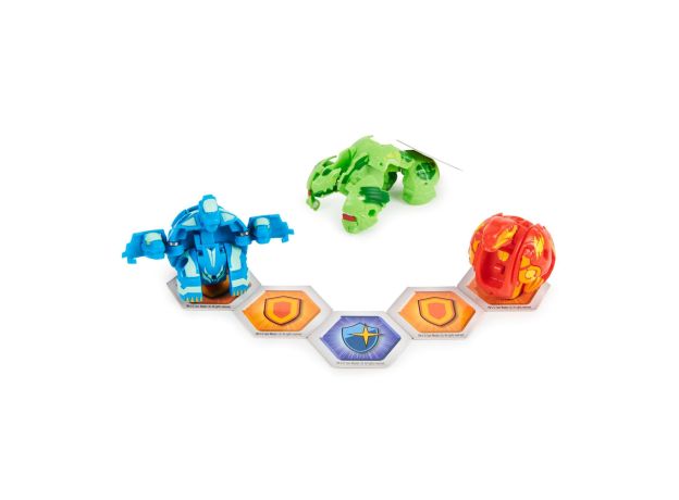 پک 3 تایی Starter باکوگان Bakugan سری Evolutions مدل Gillator Ultra, image 3