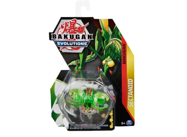 پک تکی باکوگان Bakugan سری Evolutions مدل Sectanoid, image 