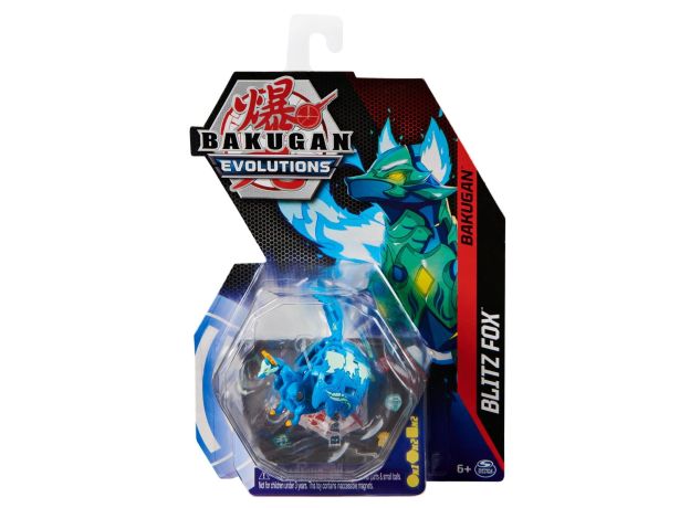 پک تکی باکوگان Bakugan سری Evolutions مدل Blitz Fox, image 