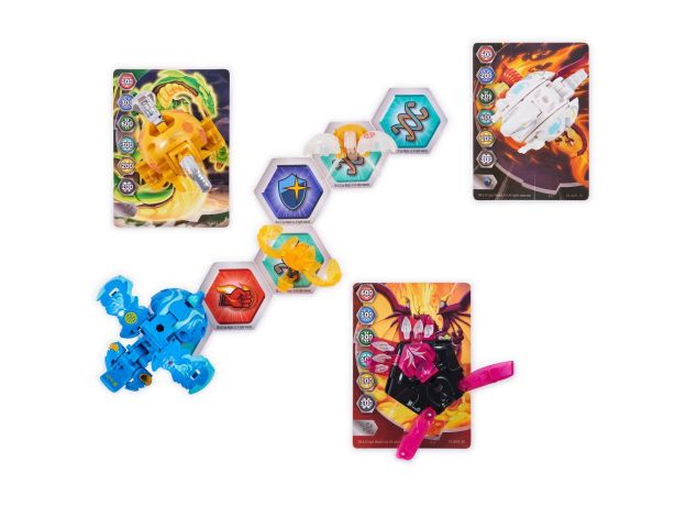 پک 6 تایی باکوگان Bakugan سری Evolutions مدل Neo Trox, image 7