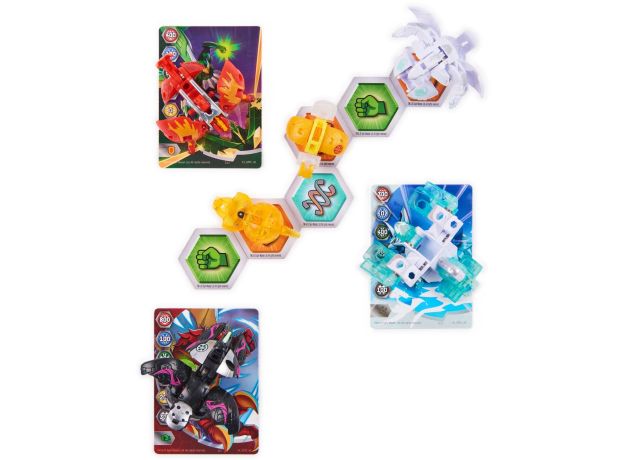 پک 6 تایی باکوگان Bakugan سری Evolutions مدل Neo Trox, image 6