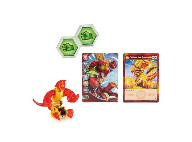 پک تکی باکوگان Bakugan سری Evolutions مدل Neo Dragonoid, image 2