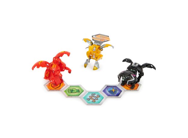 پک 3 تایی Starter باکوگان Bakugan سری Evolutions مدل Eenoch Ultra, image 3