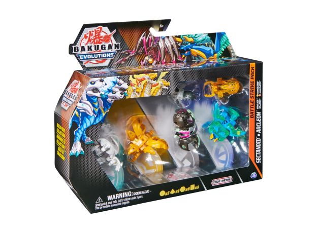 پک 6 تایی باکوگان Bakugan سری Evolutions مدل Sectanoid, image 12